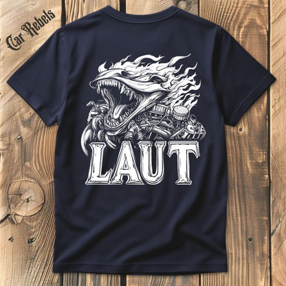 Drache V8 T-Shirt Backprint - Car Rebels