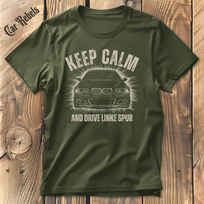 Drive linke Spur BMW e46 T-Shirt - Car Rebels