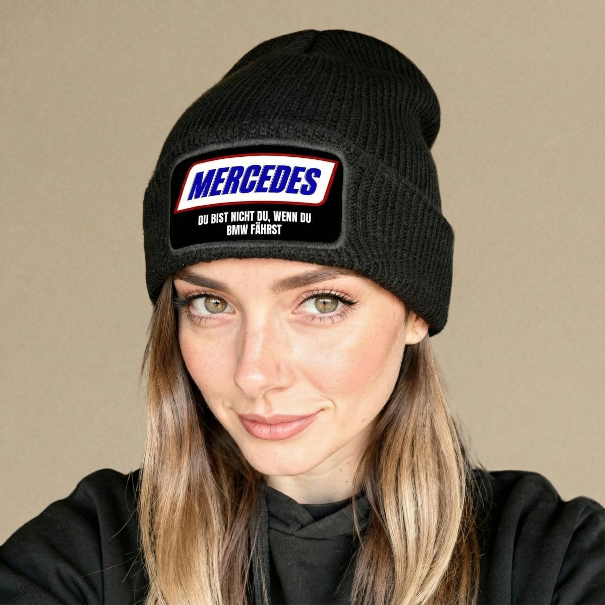Du bist nicht du Mercedes Beanie - Car Rebels