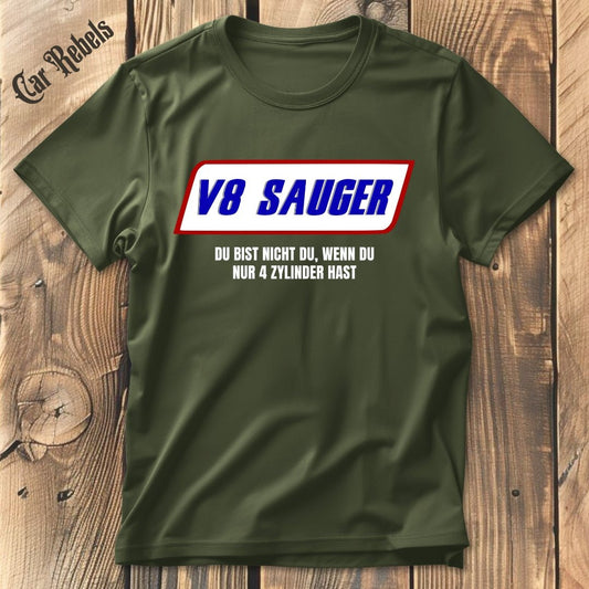 Du bist nicht du V8 Sauger T-Shirt - Car Rebels