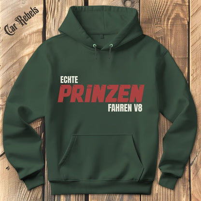 Echte Prinzen fahren V8 Hoodie - Car Rebels