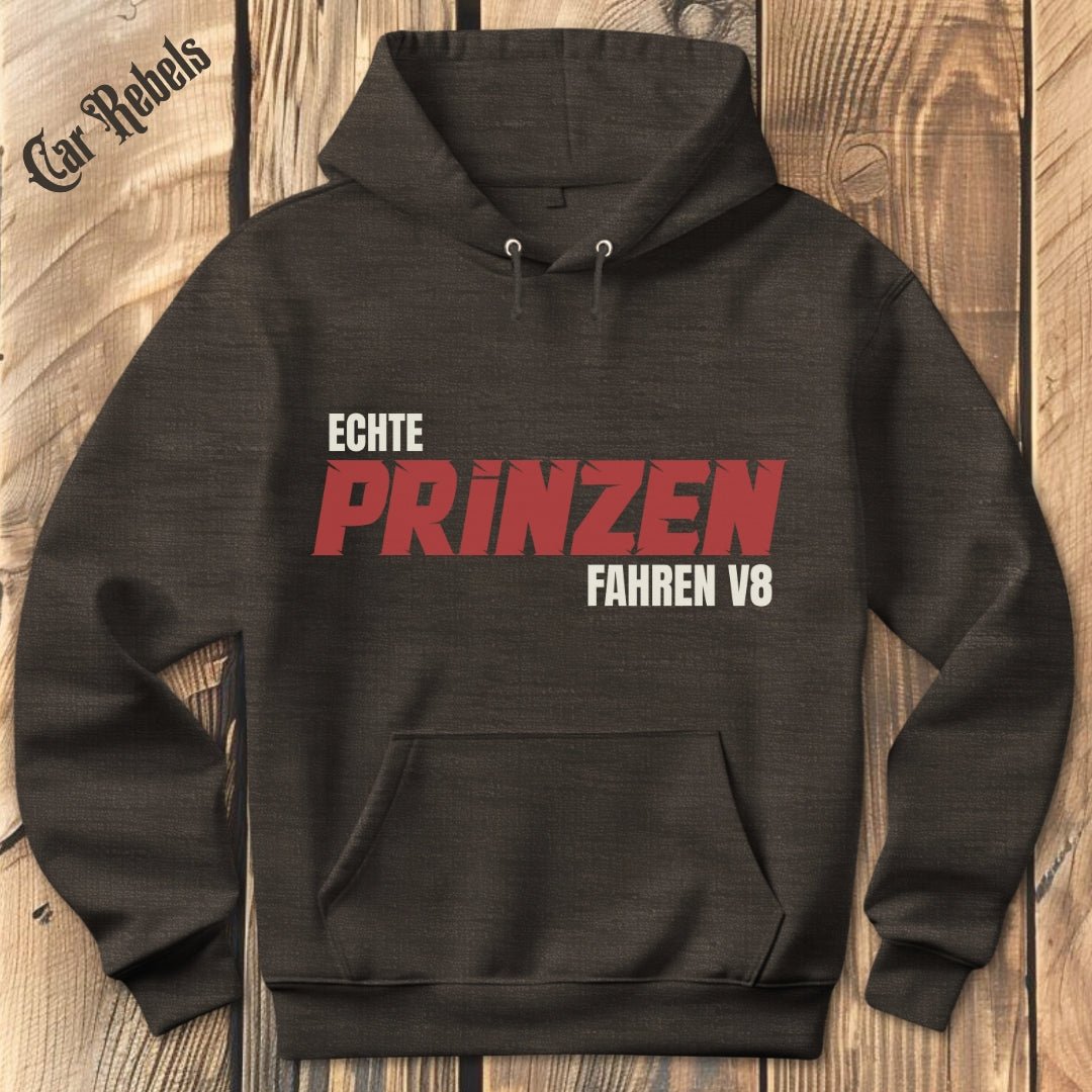 Echte Prinzen fahren V8 Hoodie - Car Rebels