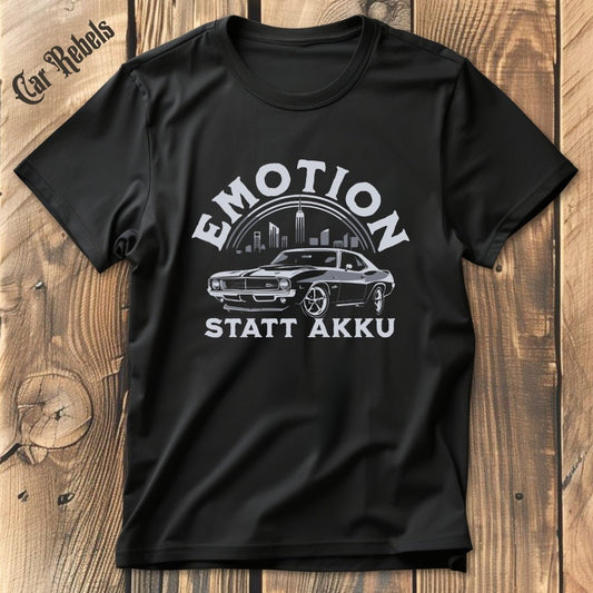 Emotion statt Akku BL | Unisex T - Shirt - Car Rebels