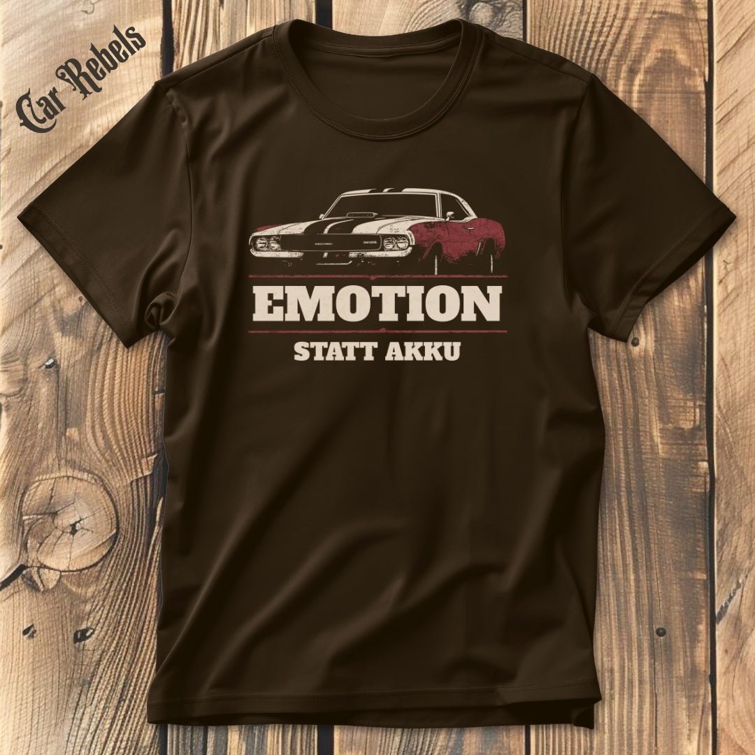 Emotion statt Akku Grunge | Unisex T - Shirt - Car Rebels