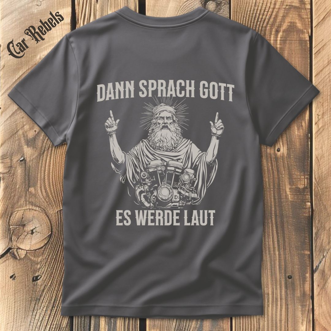 Es werde laut T-Shirt Backprint - Car Rebels