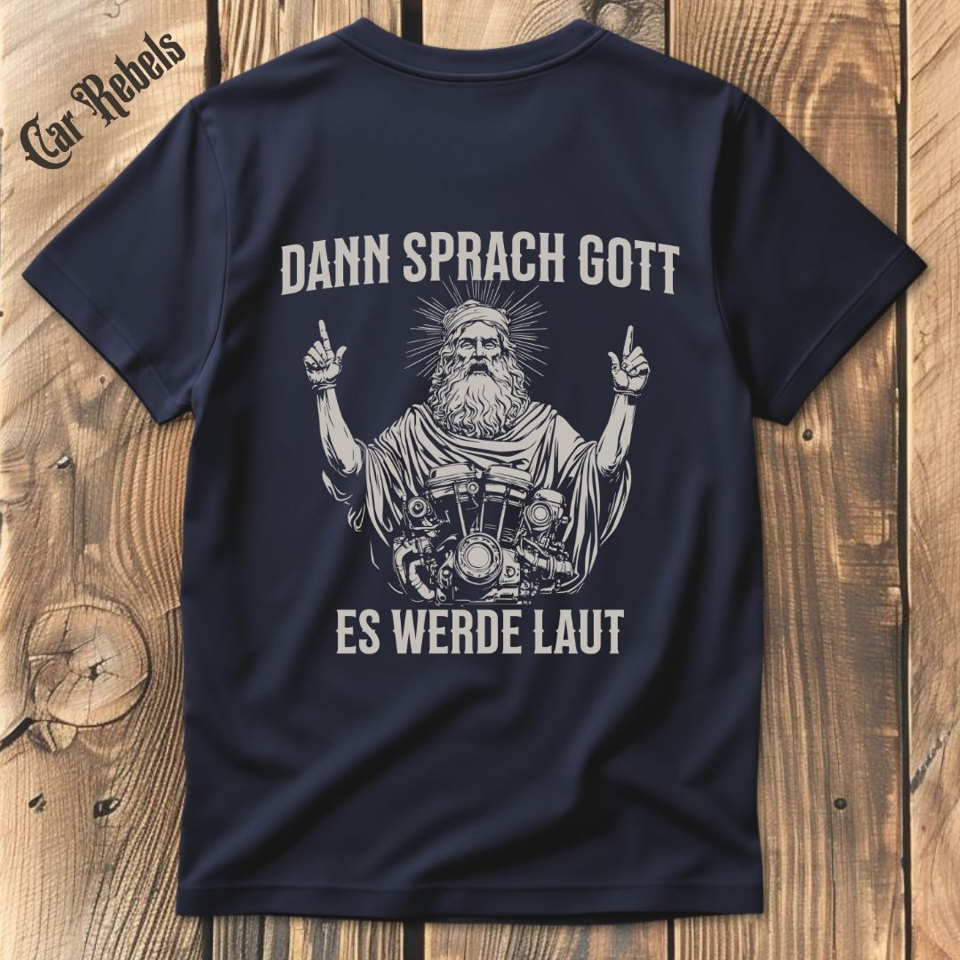 Es werde laut T-Shirt Backprint - Car Rebels
