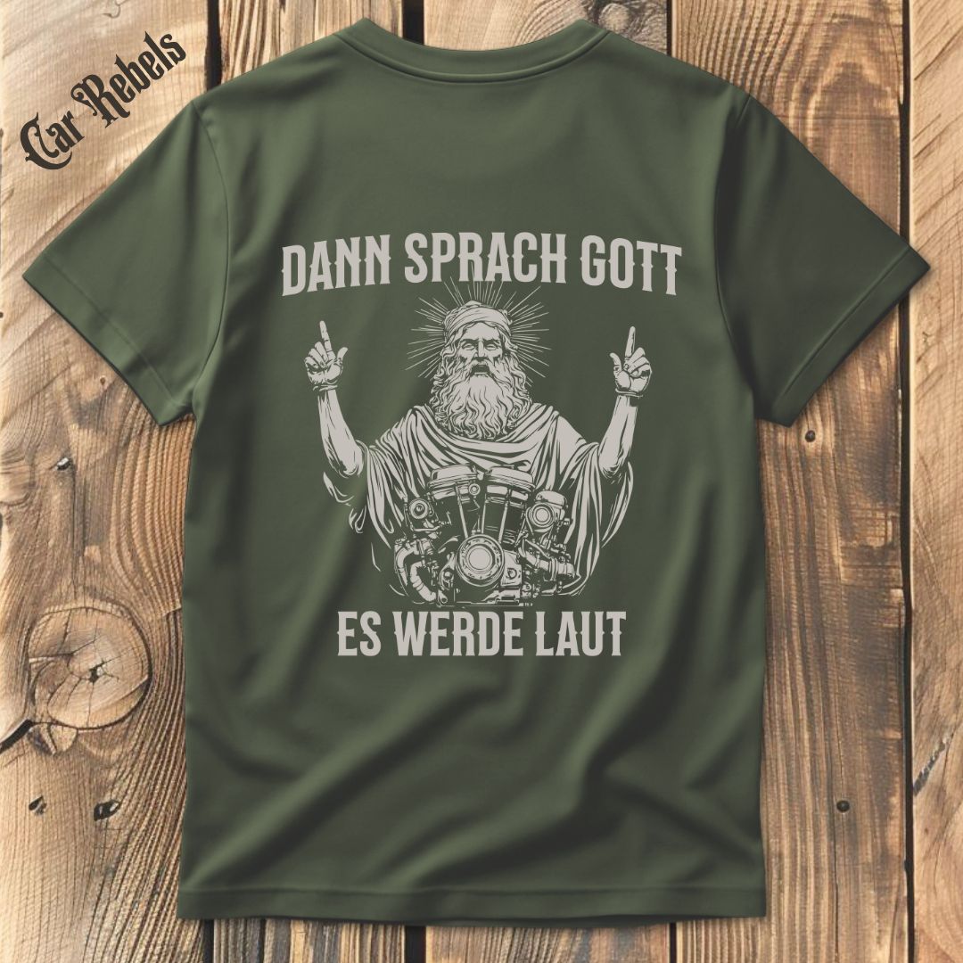 Es werde laut T-Shirt Backprint - Car Rebels