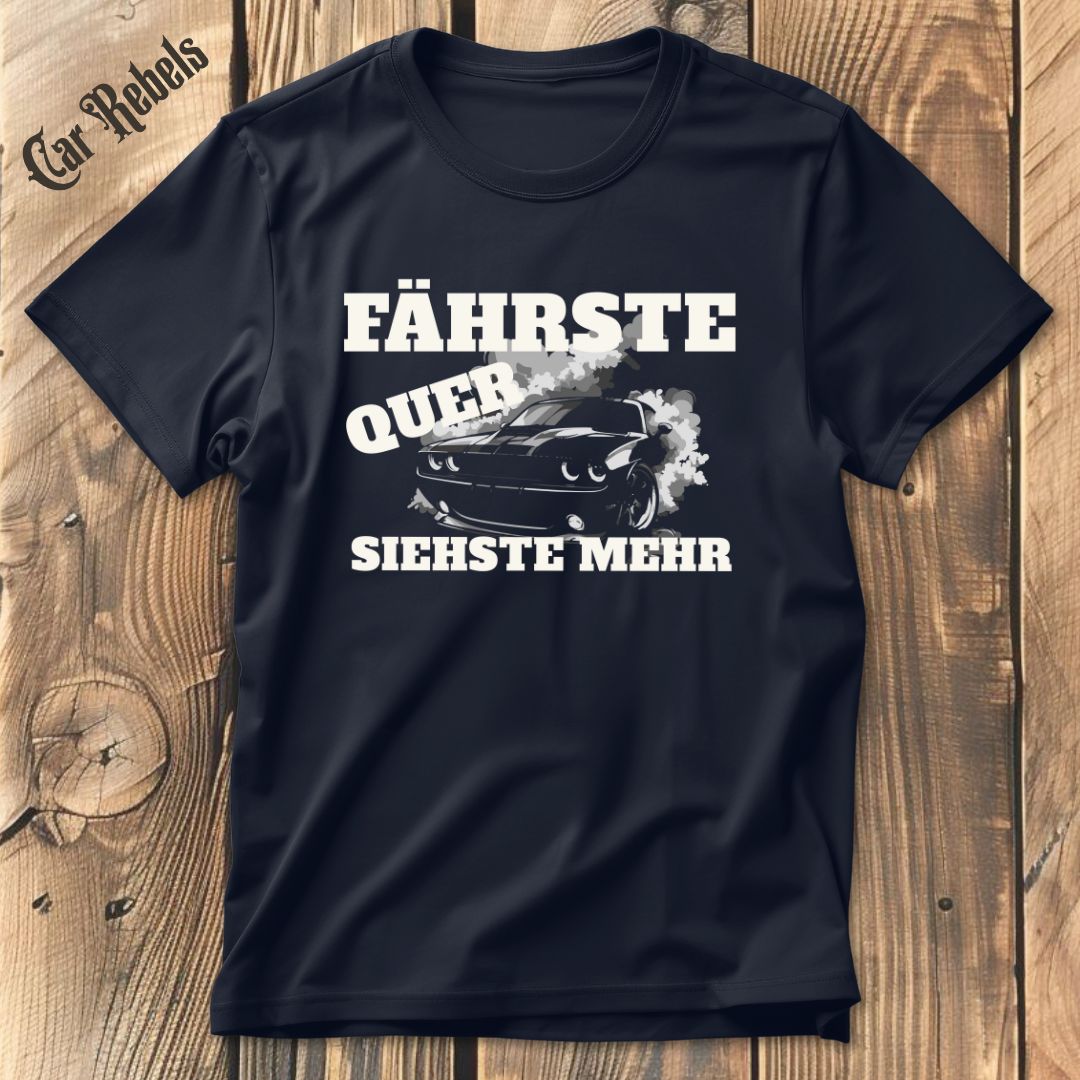 Fährste Quer T-Shirt - Car Rebels