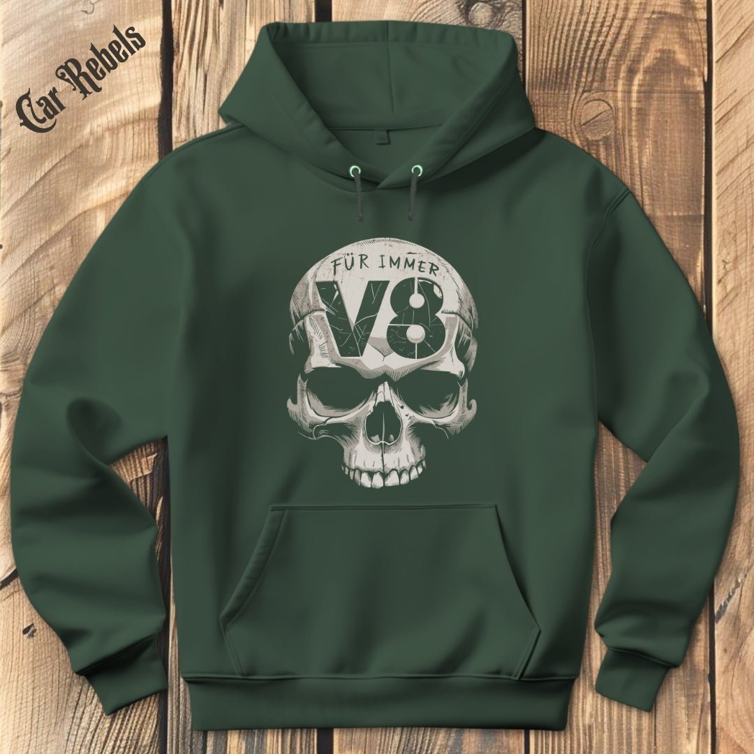 Für immer V8 Hoodie - Car Rebels