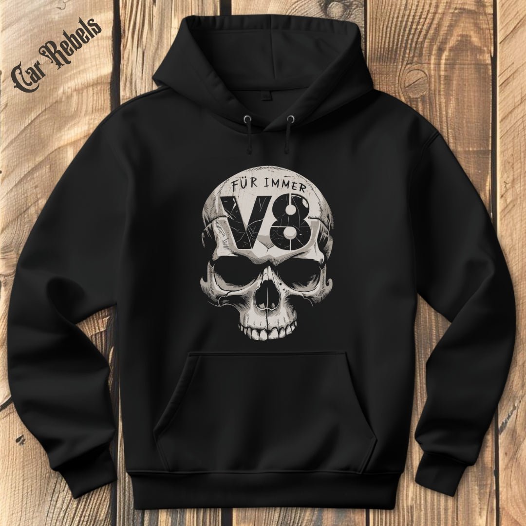 Für immer V8 Hoodie - Car Rebels