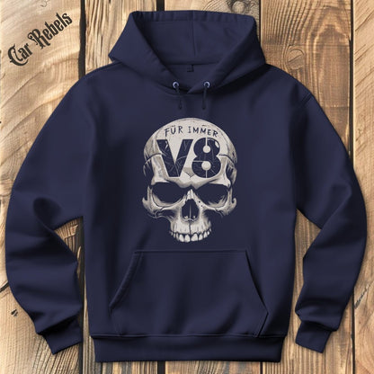 Für immer V8 Hoodie - Car Rebels