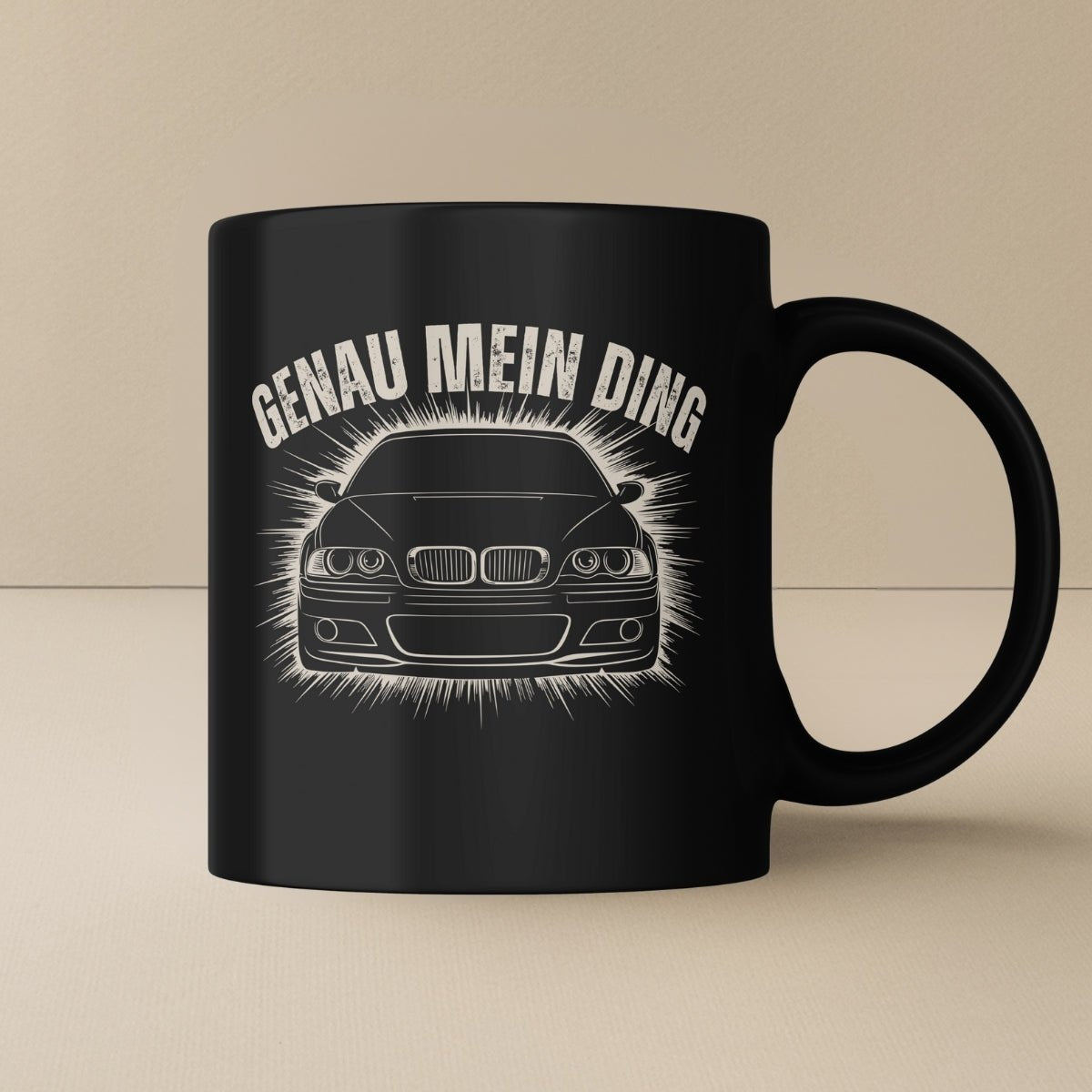 Genau mein Ding BMW e46 Tasse - Car Rebels