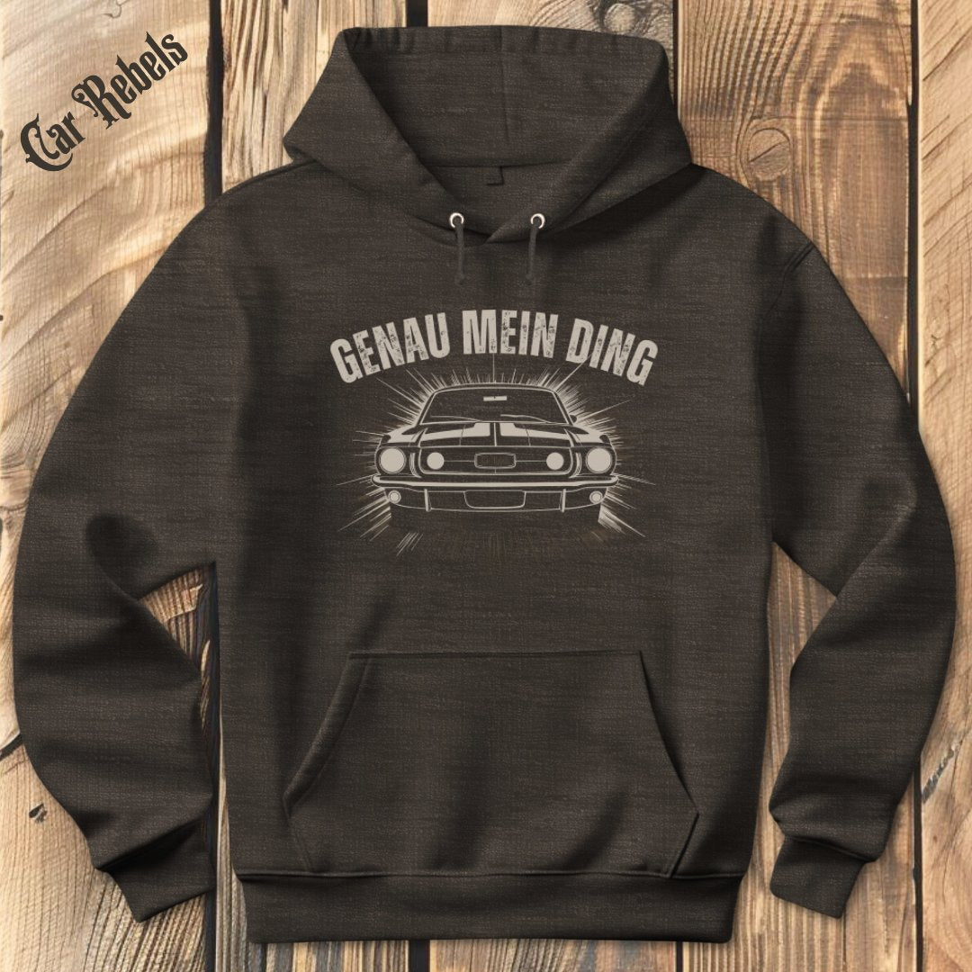 Genau mein Ding Ford Mustang Hoodie - Car Rebels
