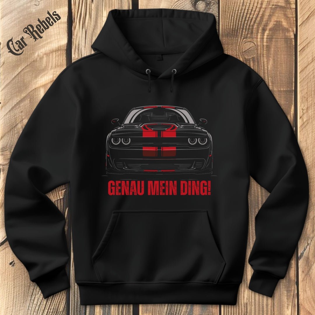 Genau mein Ding SRT - red - edition Hoodie - Car Rebels