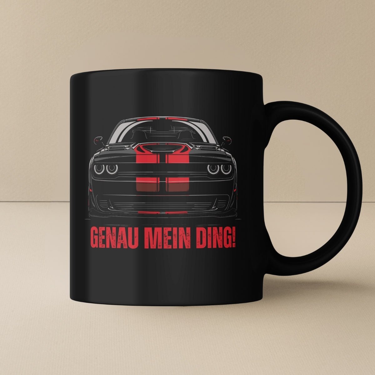 Genau mein Ding SRT - red - edition Tasse - Car Rebels