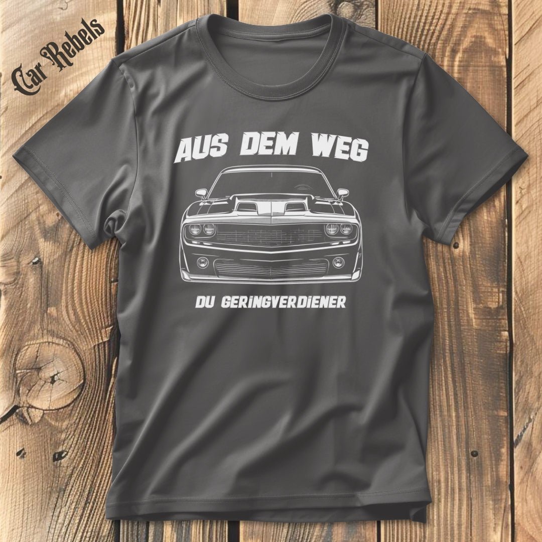 Geringverdiener | Unisex T-Shirt - Car Rebels