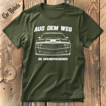 Geringverdiener | Unisex T-Shirt - Car Rebels