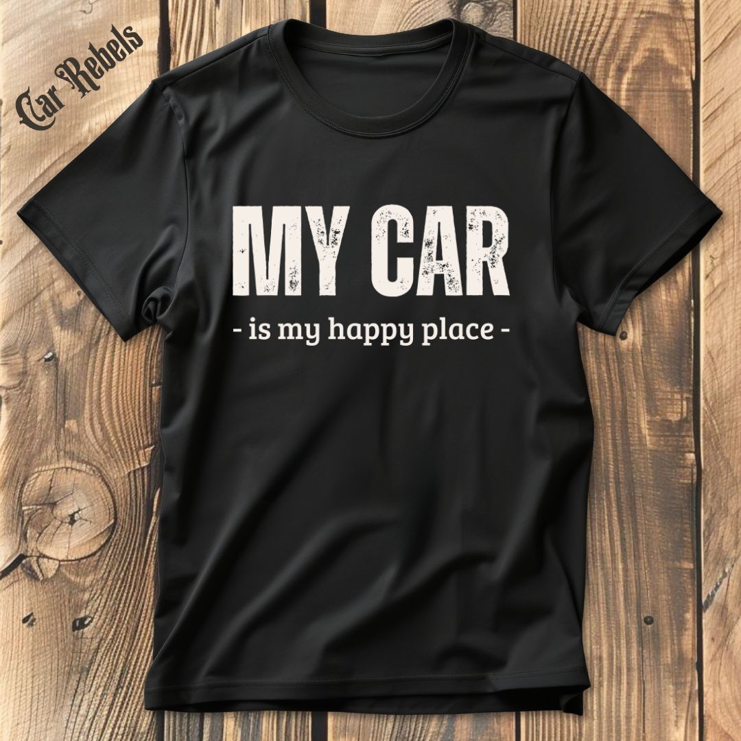 Happy Place T-Shirt - Car Rebels