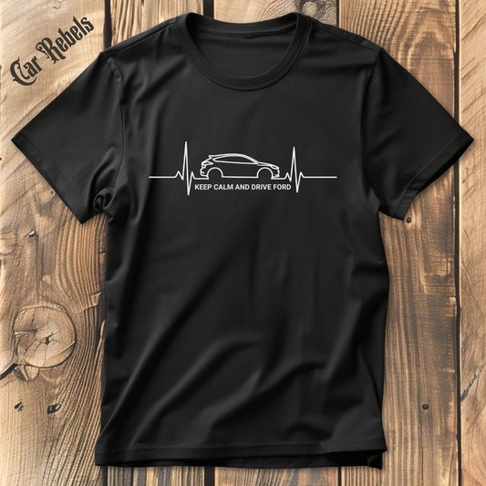 Herzschlag Ford T-Shirt - Car Rebels