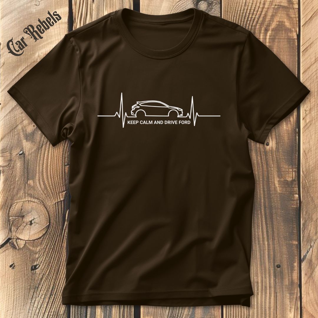 Herzschlag Ford T-Shirt - Car Rebels