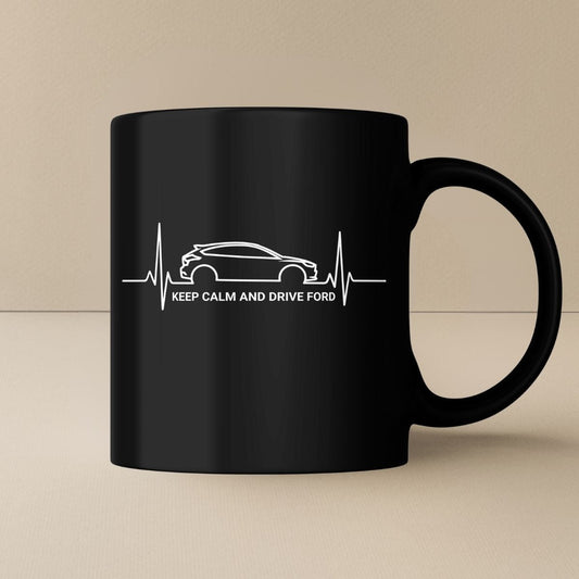 Herzschlag Ford Tasse - Car Rebels