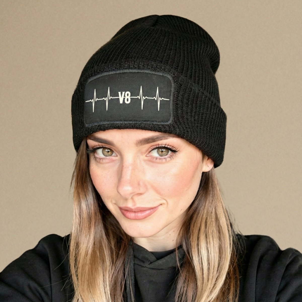 Herzschlag V8 Beanie - Car Rebels