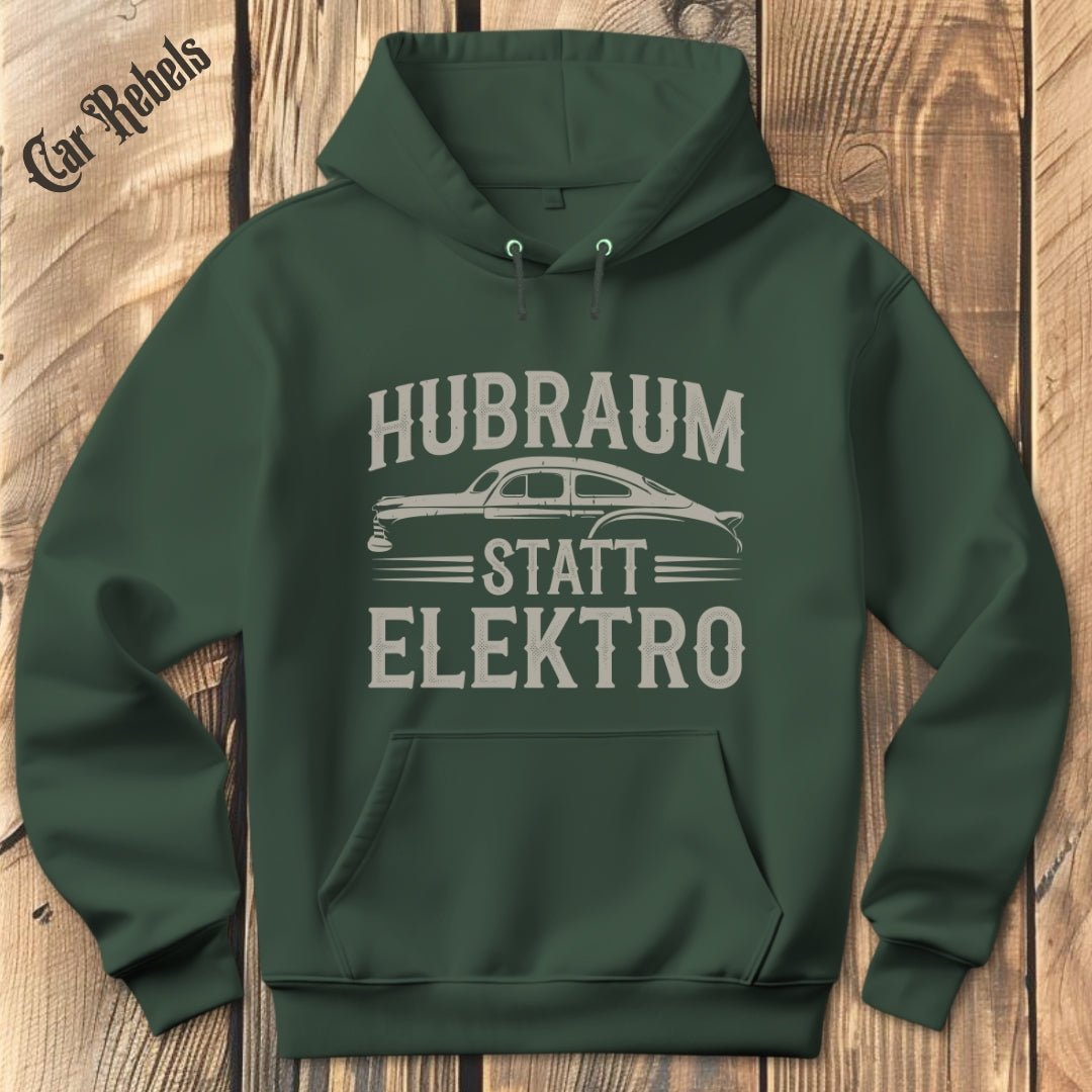 Hubraum statt Elektro 54 Hoodie - Car Rebels