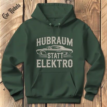 Hubraum statt Elektro 70 Hoodie - Car Rebels