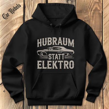 Hubraum statt Elektro 70 Hoodie - Car Rebels