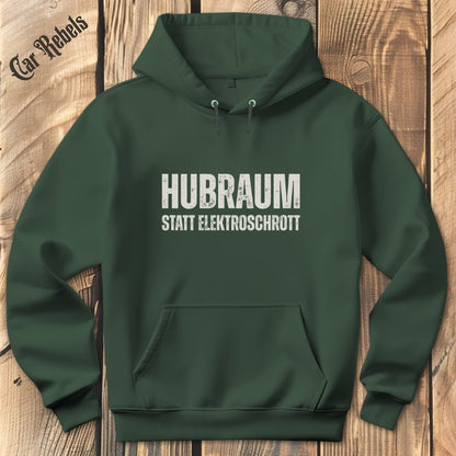 Hubraum statt Elektroschrott | Hoodie - Car Rebels