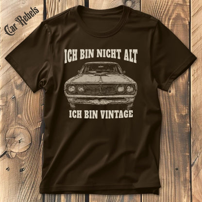 Ich bin Vintage | Unisex T - Shirt - Car Rebels