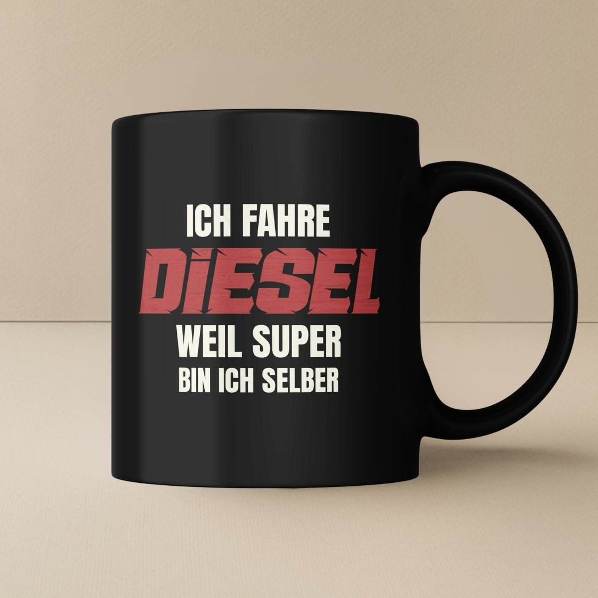 Ich fahre Diesel Tasse - Car Rebels