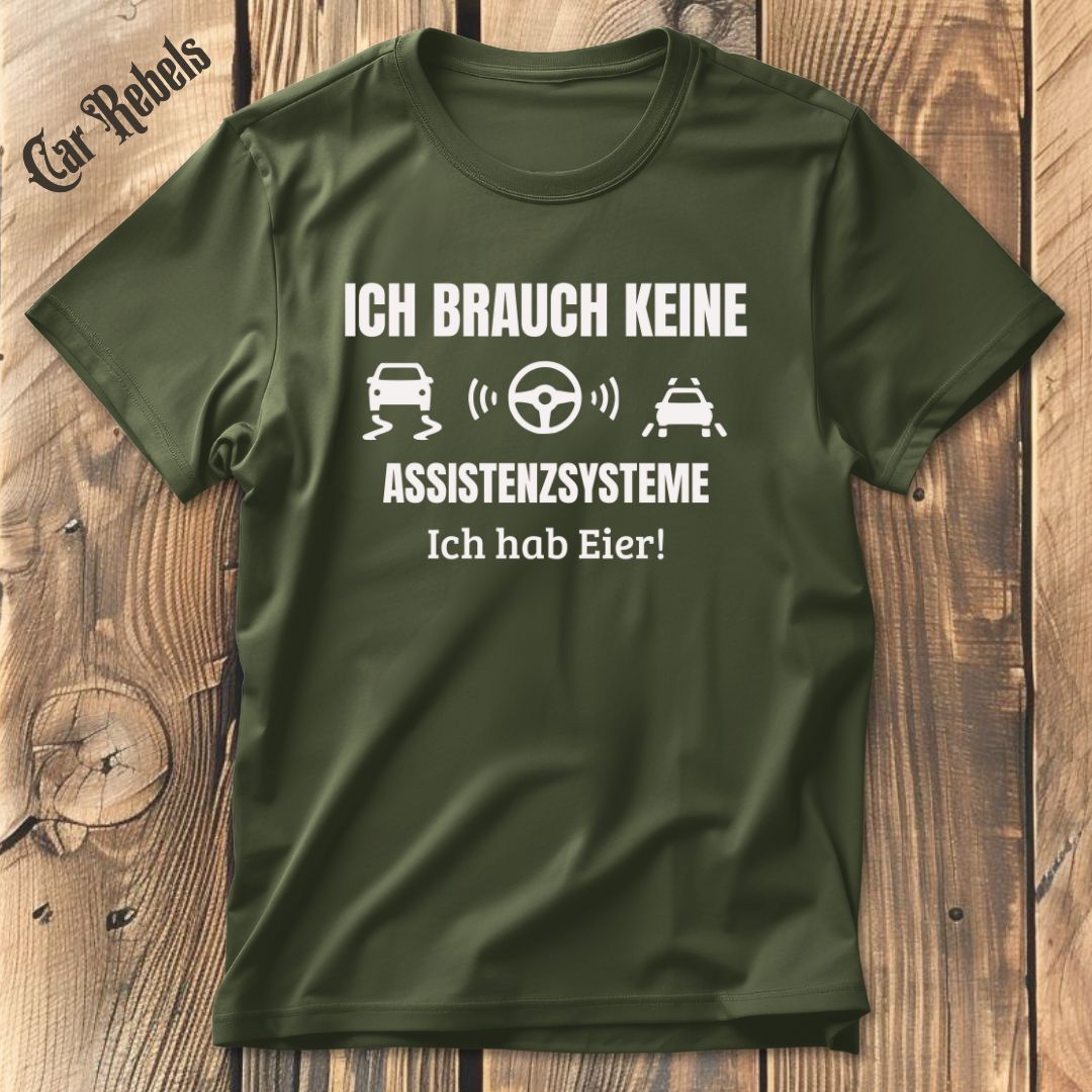 Ich hab Eier T-Shirt - Car Rebels