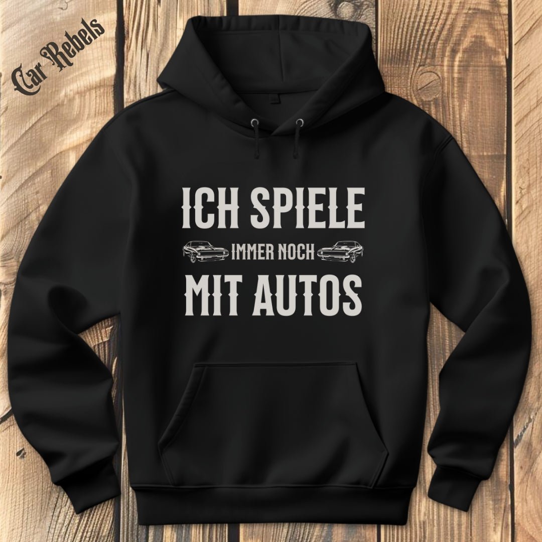 Ich spiele mit Autos Hoodie - Car Rebels