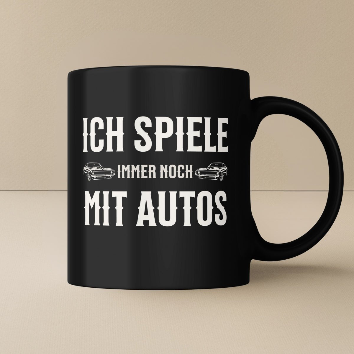 Ich spiele mit Autos Tasse - Car Rebels