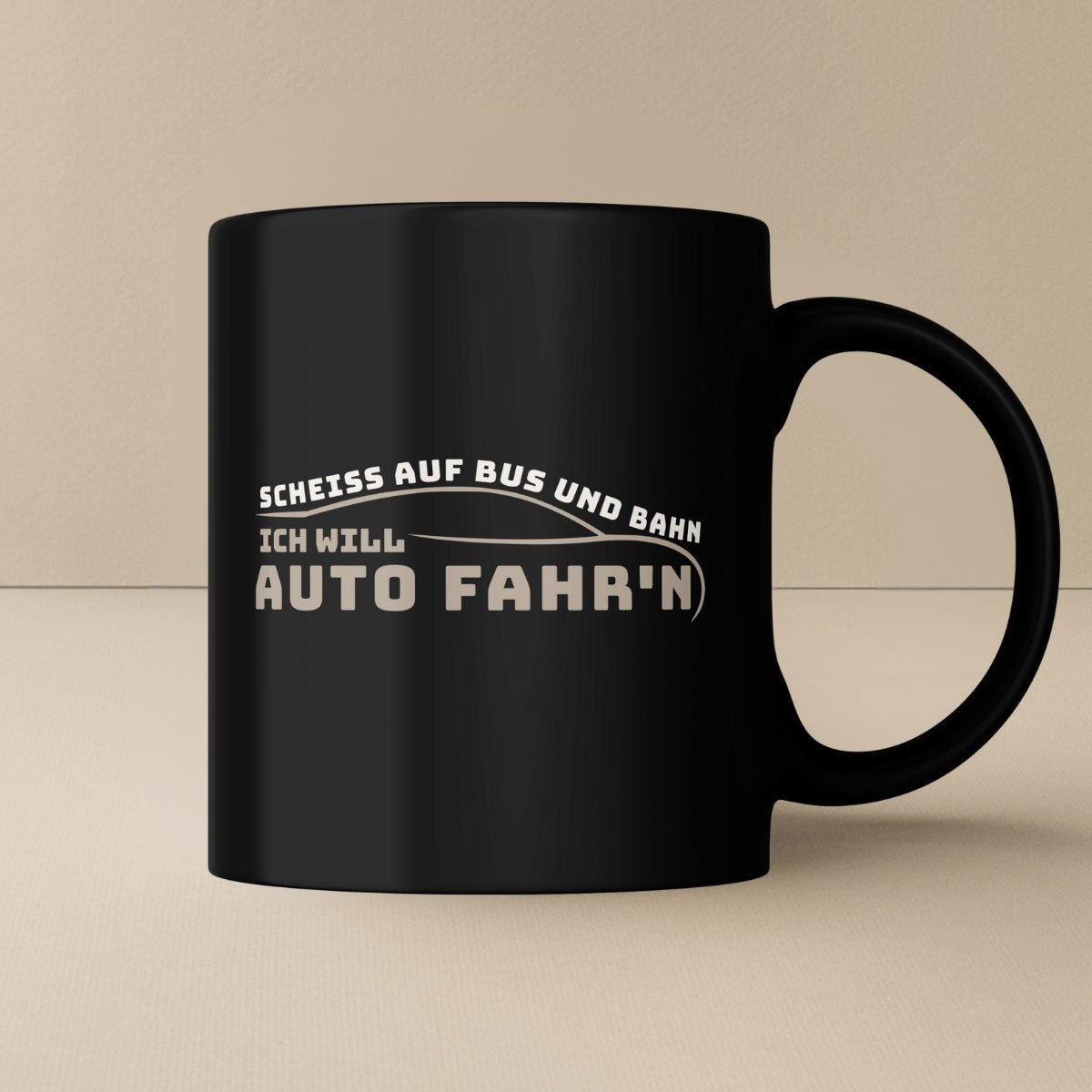 Ich will Auto fahrn Tasse - Car Rebels