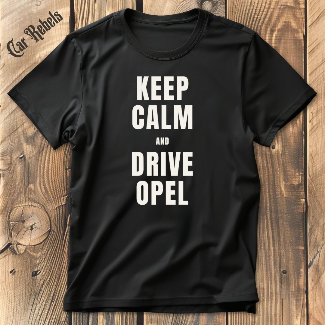 Keep Calm OPEL T-Shirt - Car Rebels