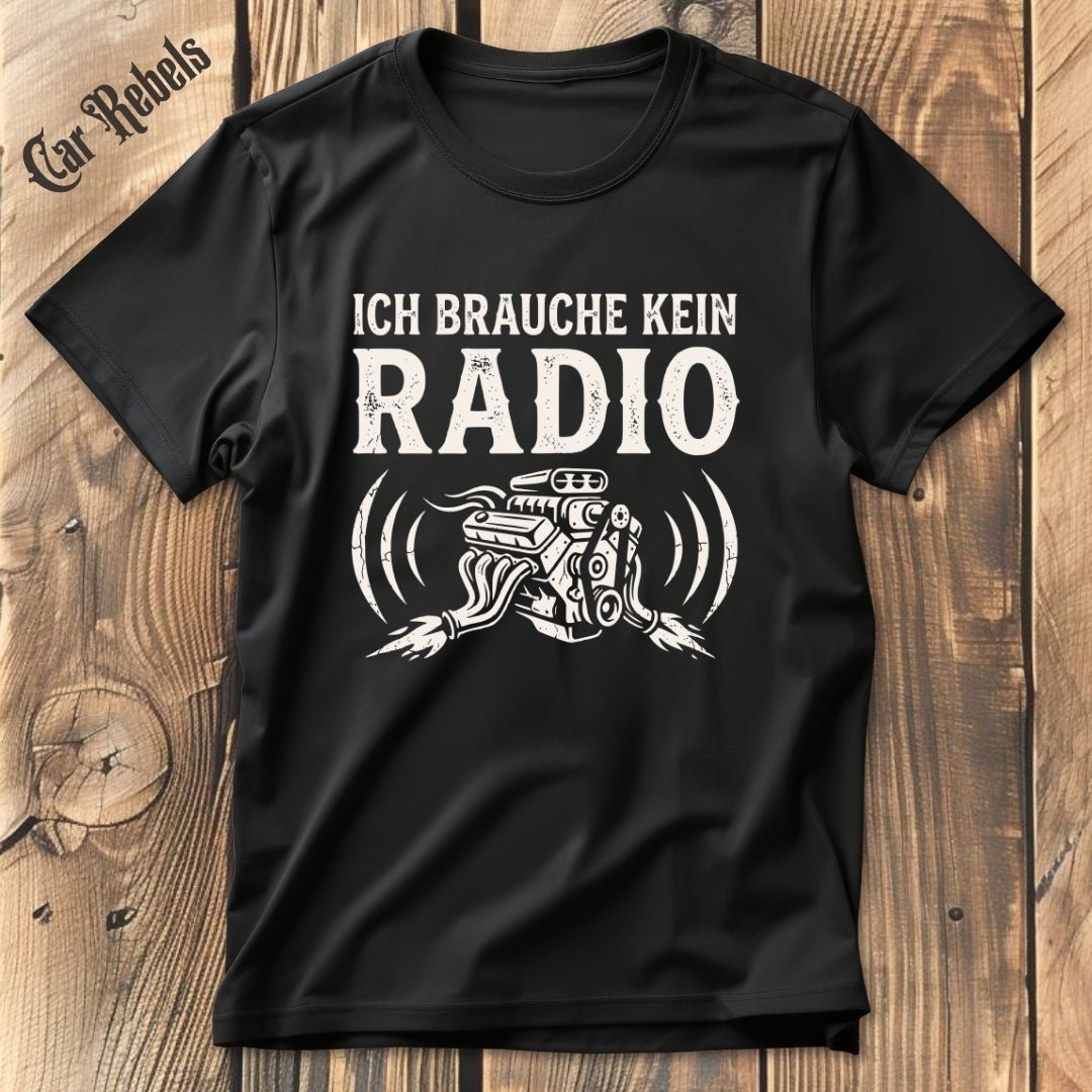 Kein Radio T-Shirt - Car Rebels