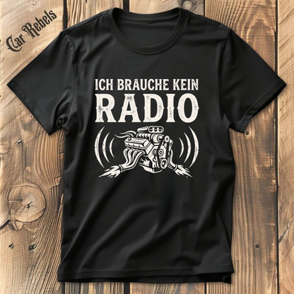 Kein Radio T-Shirt - Car Rebels