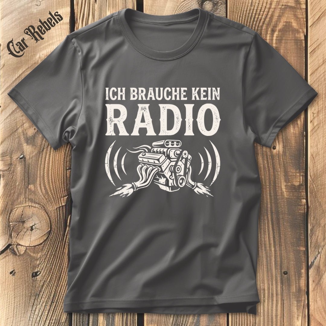 Kein Radio T-Shirt - Car Rebels