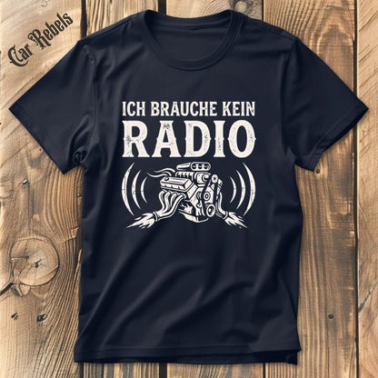 Kein Radio T-Shirt - Car Rebels