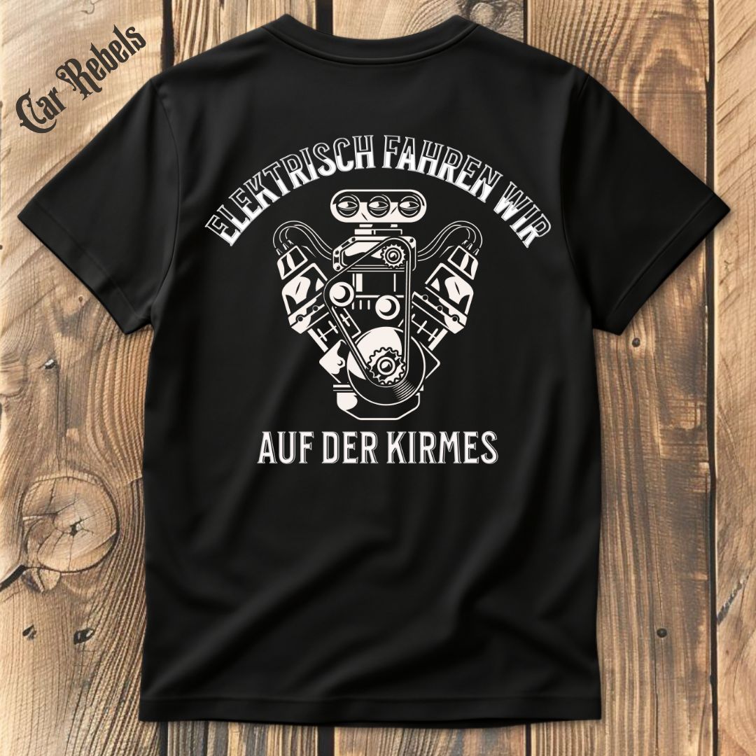 Kirmes T-Shirt Backprint - Car Rebels