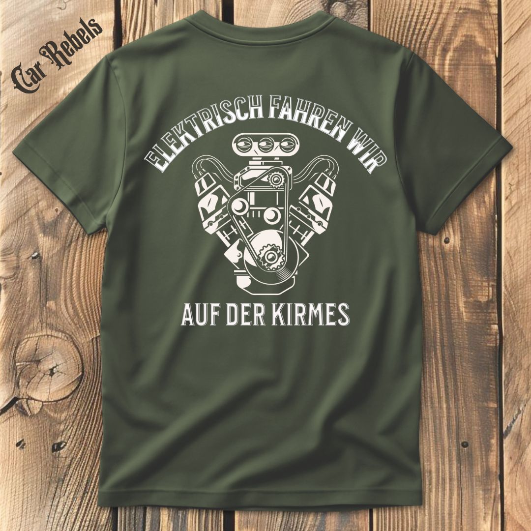 Kirmes T-Shirt Backprint - Car Rebels