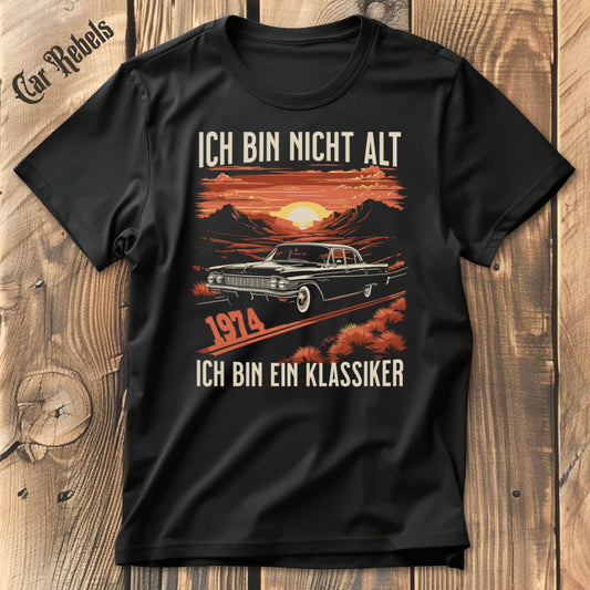 Klassiker 1974 Geburtstag | Unisex T - Shirt - Car Rebels