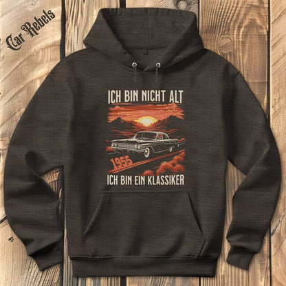 Klassiker Geburtstags Hoodie 1955 - Car Rebels