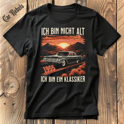 Klassiker Geburtstags T-Shirt 1955 - Car Rebels