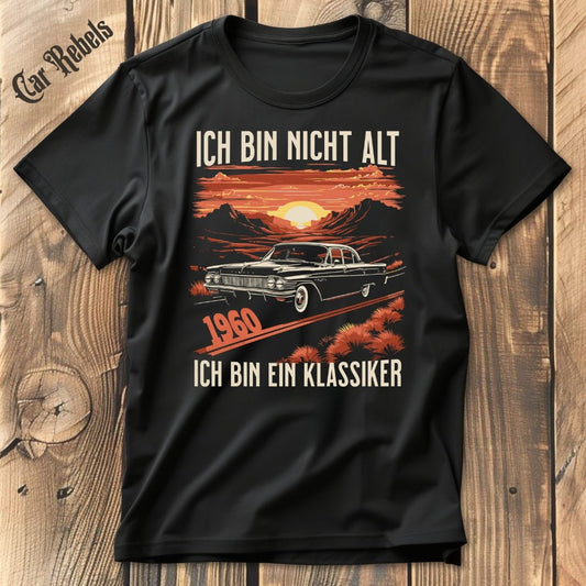 Klassiker Geburtstags T-Shirt 1960 - Car Rebels