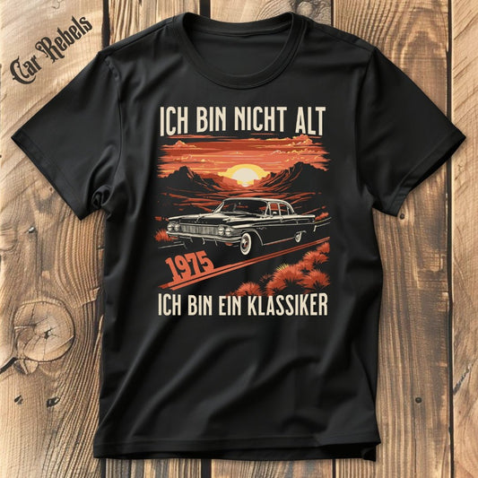 Klassiker Geburtstags T-Shirt 1975 - Car Rebels