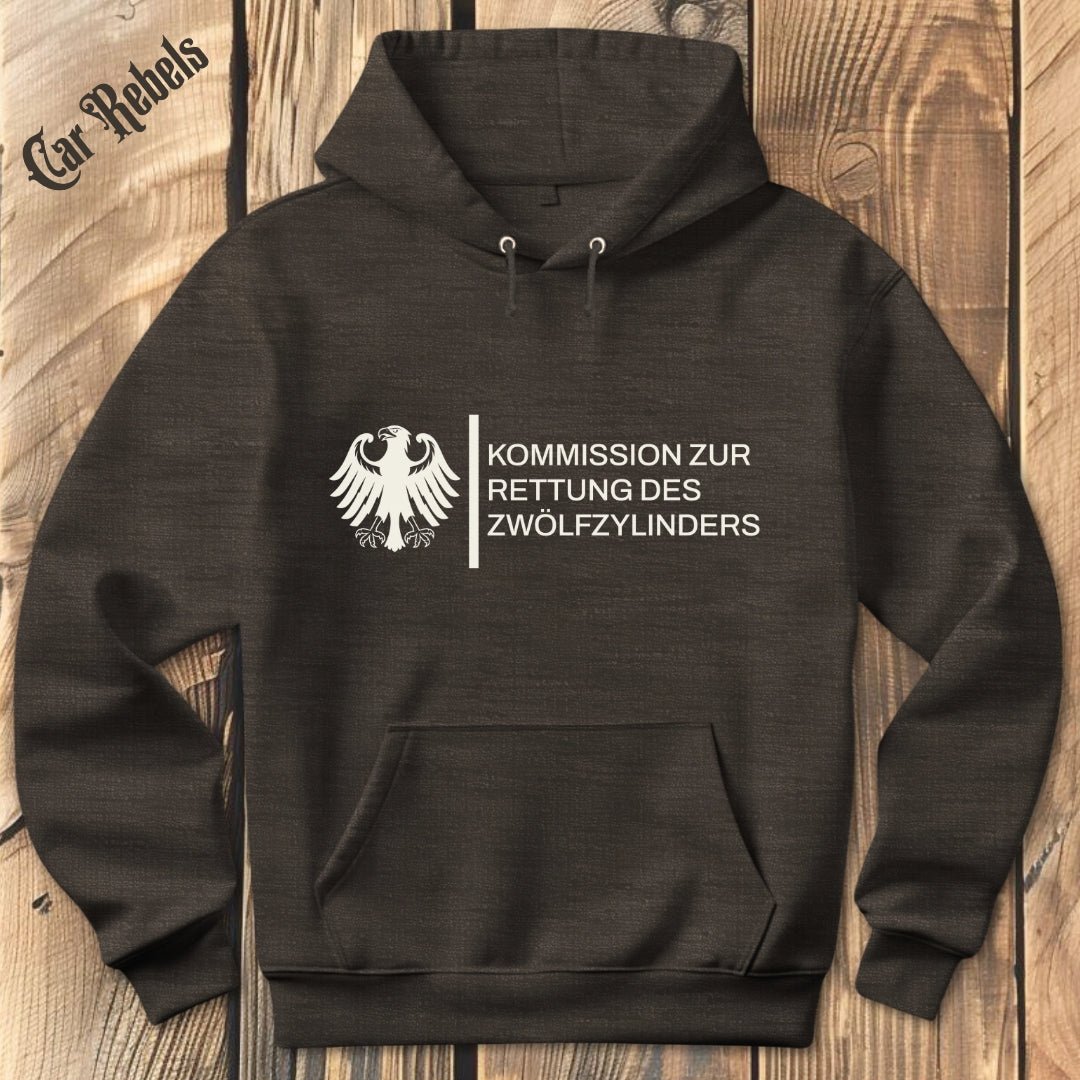 Kommission Rettung 12 Zylinder Hoodie - Car Rebels