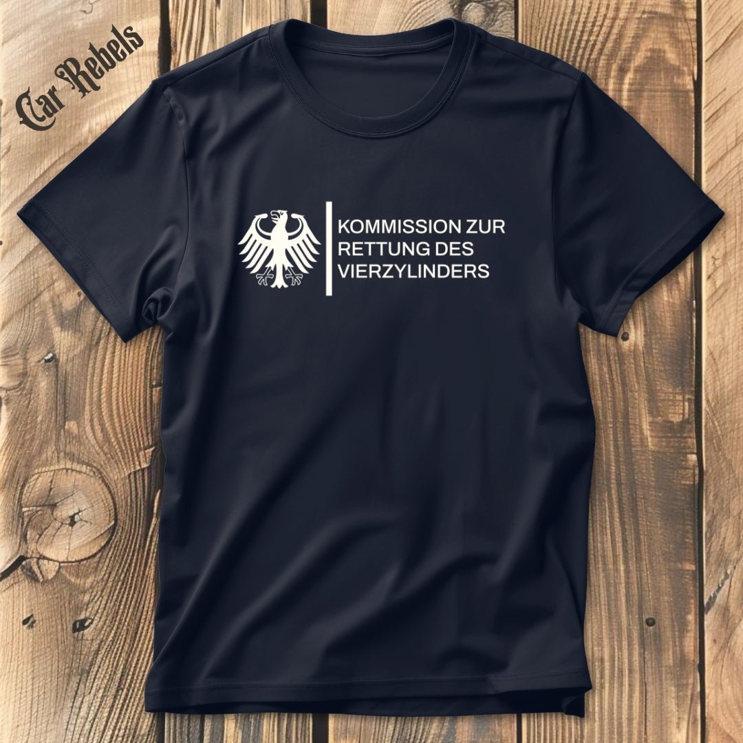 Kommission Rettung 4 Zylinder | Unisex T - Shirt - Car Rebels